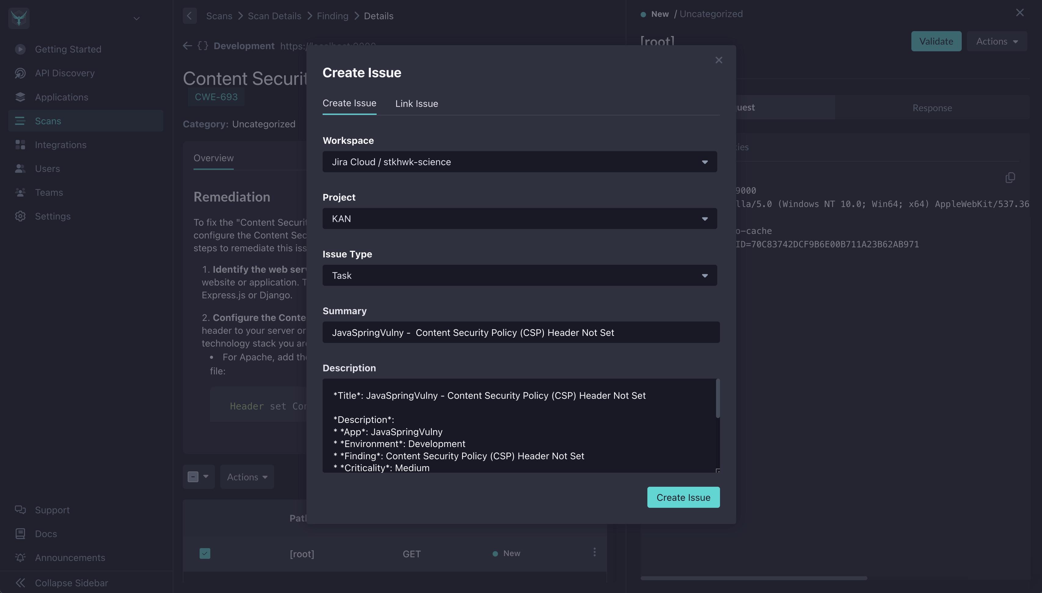 Multiple Jira Workspaces Screenshot