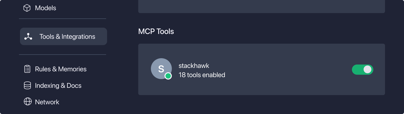 Cursor StackHawk MCP