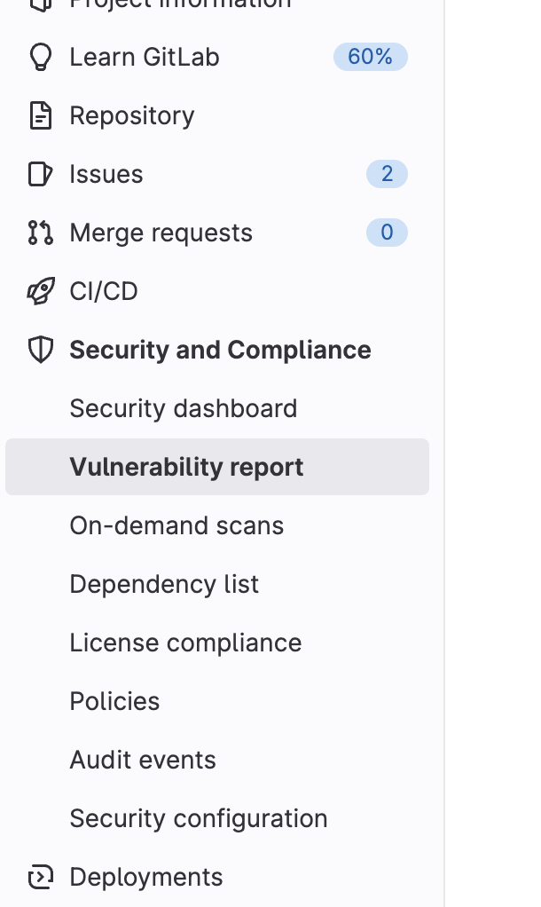 Security And Compliance Section