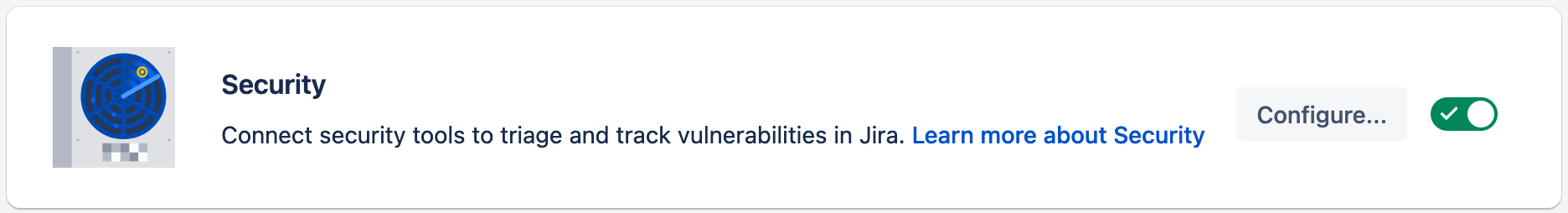 Enable Security Feature