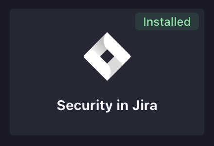 Jira Security Tile