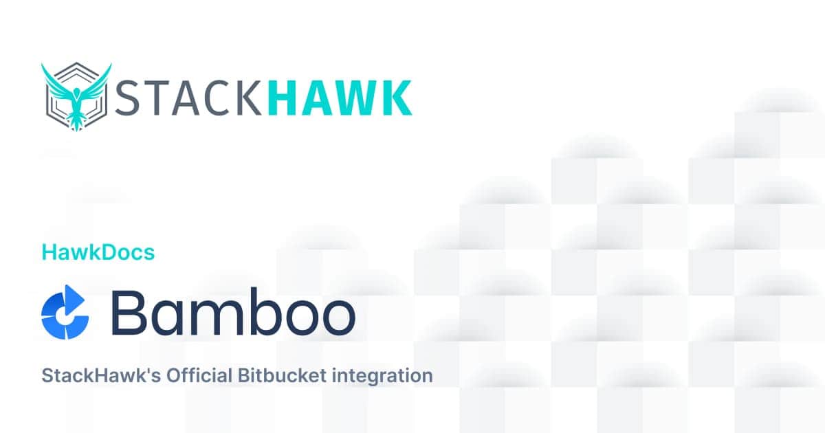 Atlassian Bamboo | StackHawk Documentation